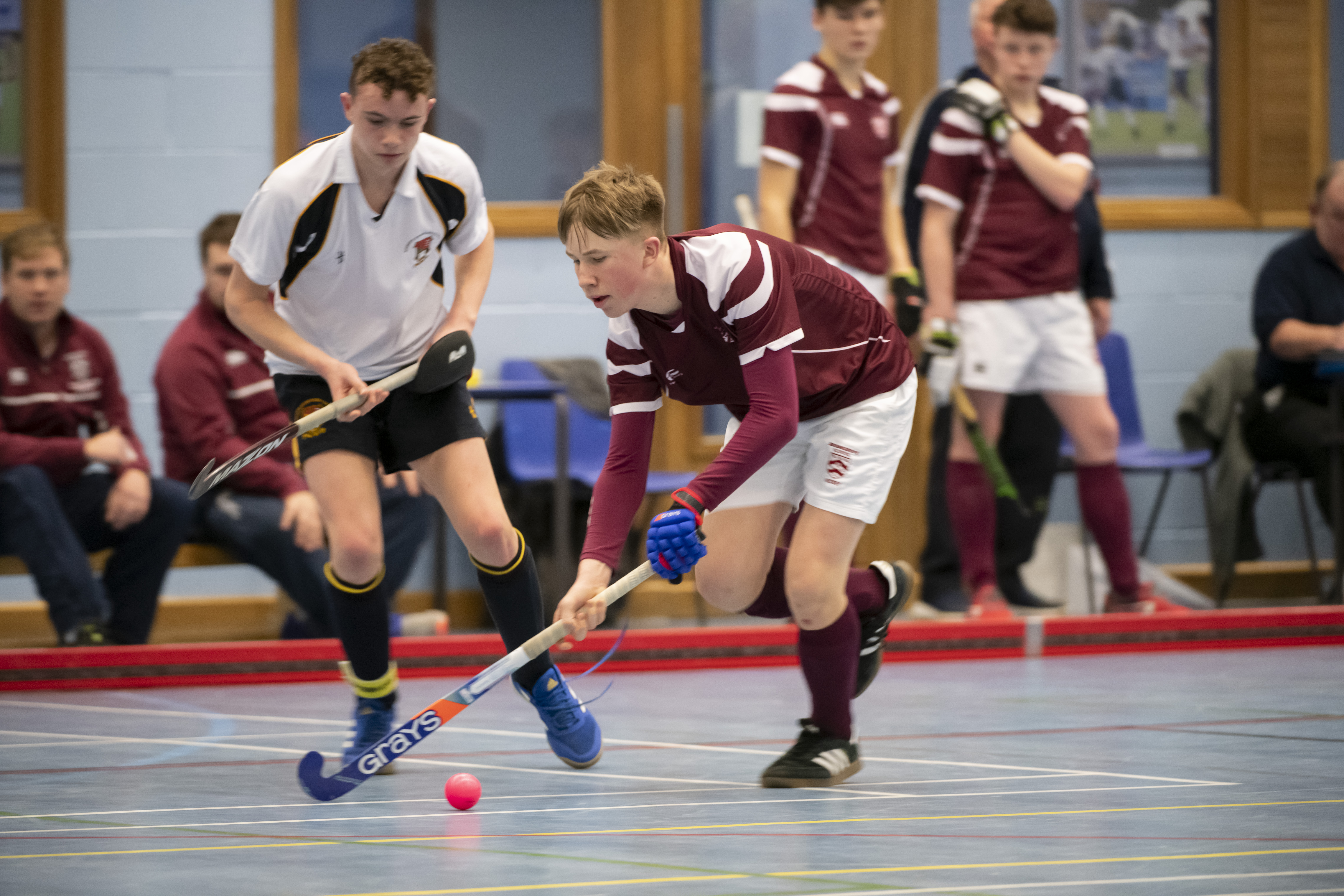 U16 Boys at the Schools Super 6s Championships, January 2020 (Photo Credit: Adam Scott)